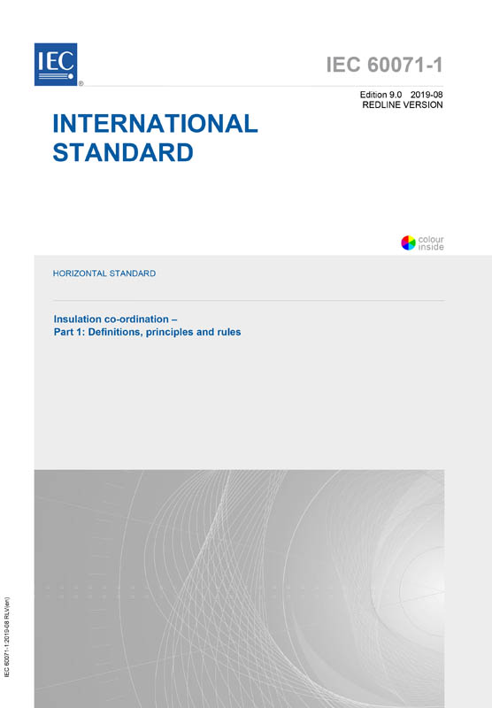 Cover IEC 60071-1:2019 RLV
